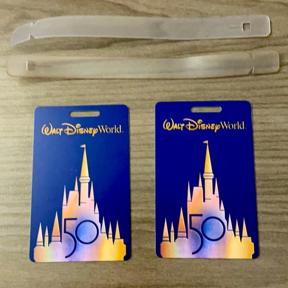 Disney Other Brandnew 5th Anniversary Disney Luggage Tags Poshmark